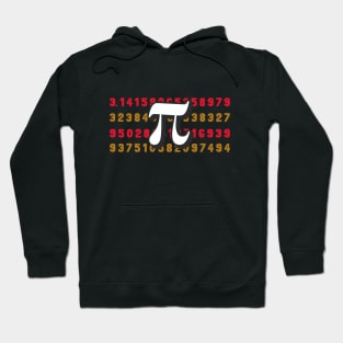 π to 49 decimal places Hoodie